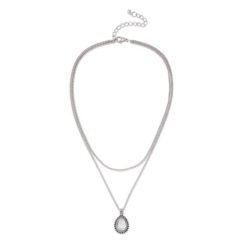collier ras du cou argente cadeau