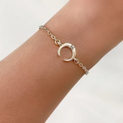 bracelet corne lune pas cher