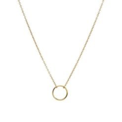 collier pendentif cercle