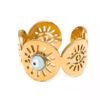 bague oeil porte bonheur