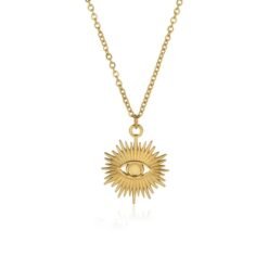 collier pendentif oeil